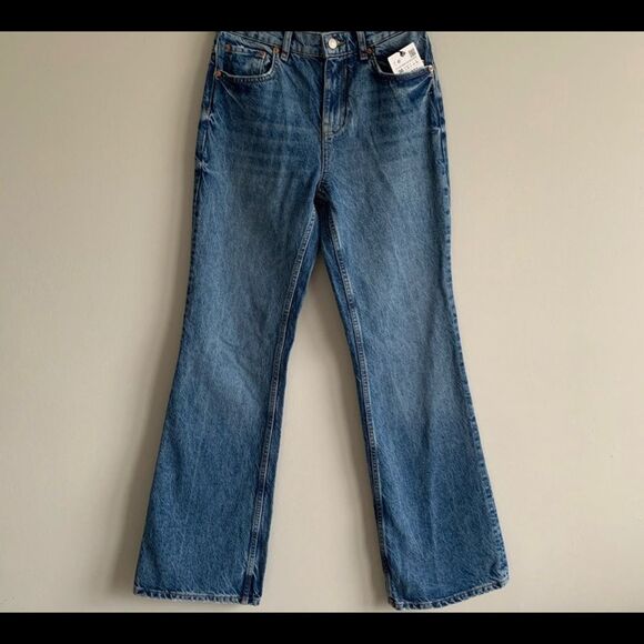 Zara NWT bootcut high rise Jeans - Picture 7 of 13